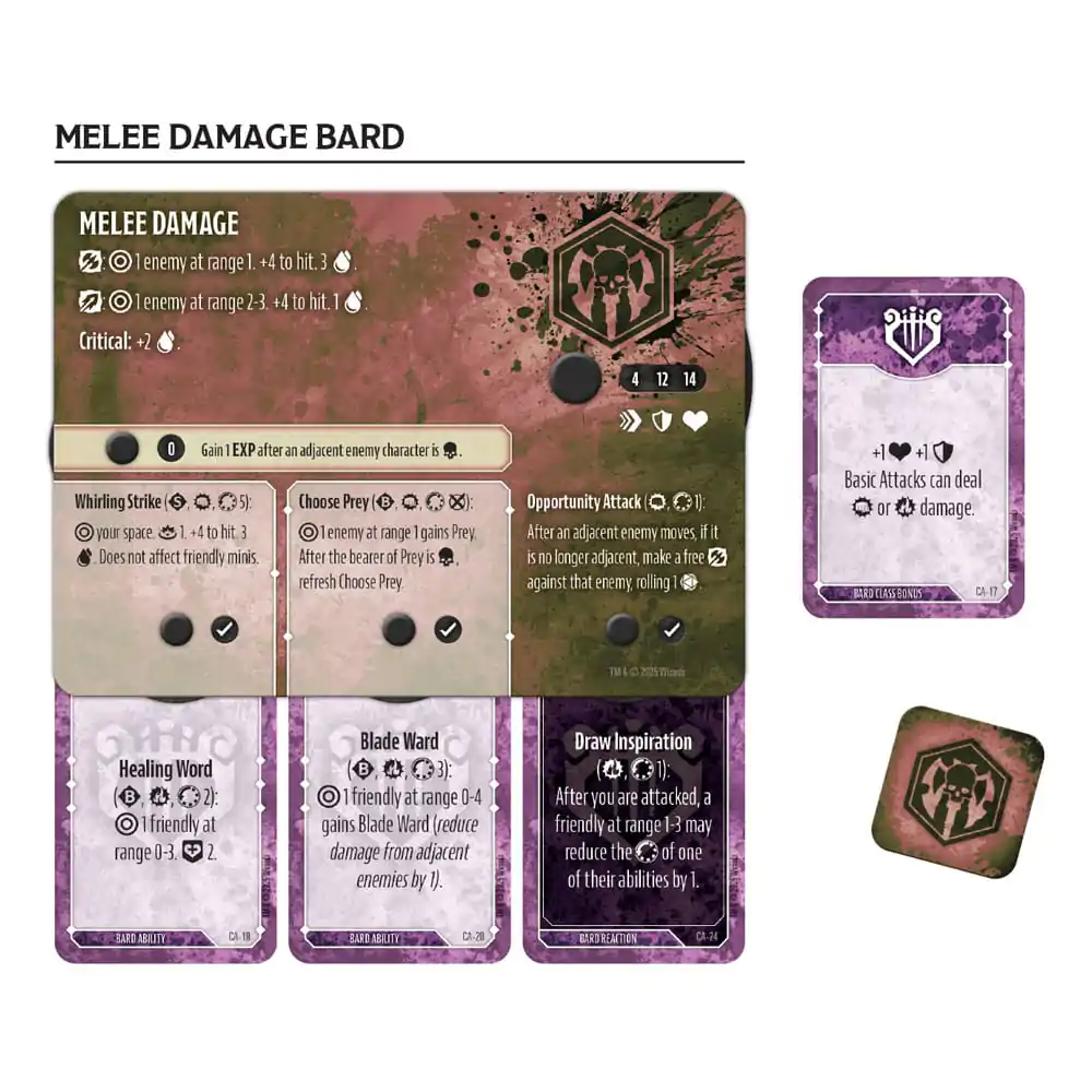 Dungeons & Dragons Spiele Erweiterung Onslaught Custom Character Kit Erweiterung *englische Version* Produktfoto
