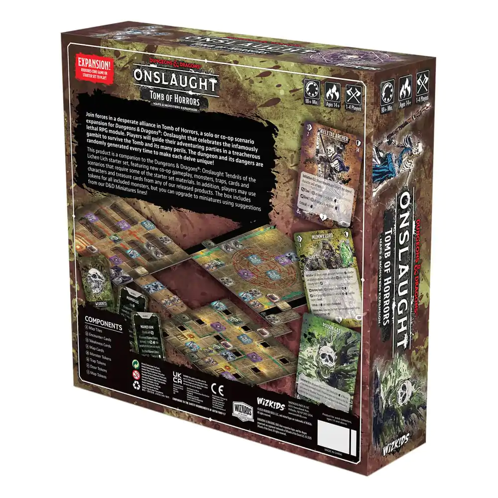 Dungeons & Dragons Spieleerweiterung Onslaught Tomb of Horrors - Karten & Monster Erweiterung *englische Version* Produktfoto