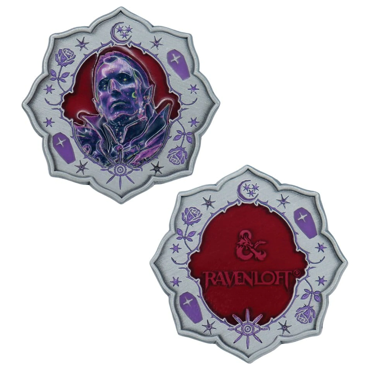 Dungeons & Dragons Sammelmünze Ravenloft Limited Edition Produktfoto