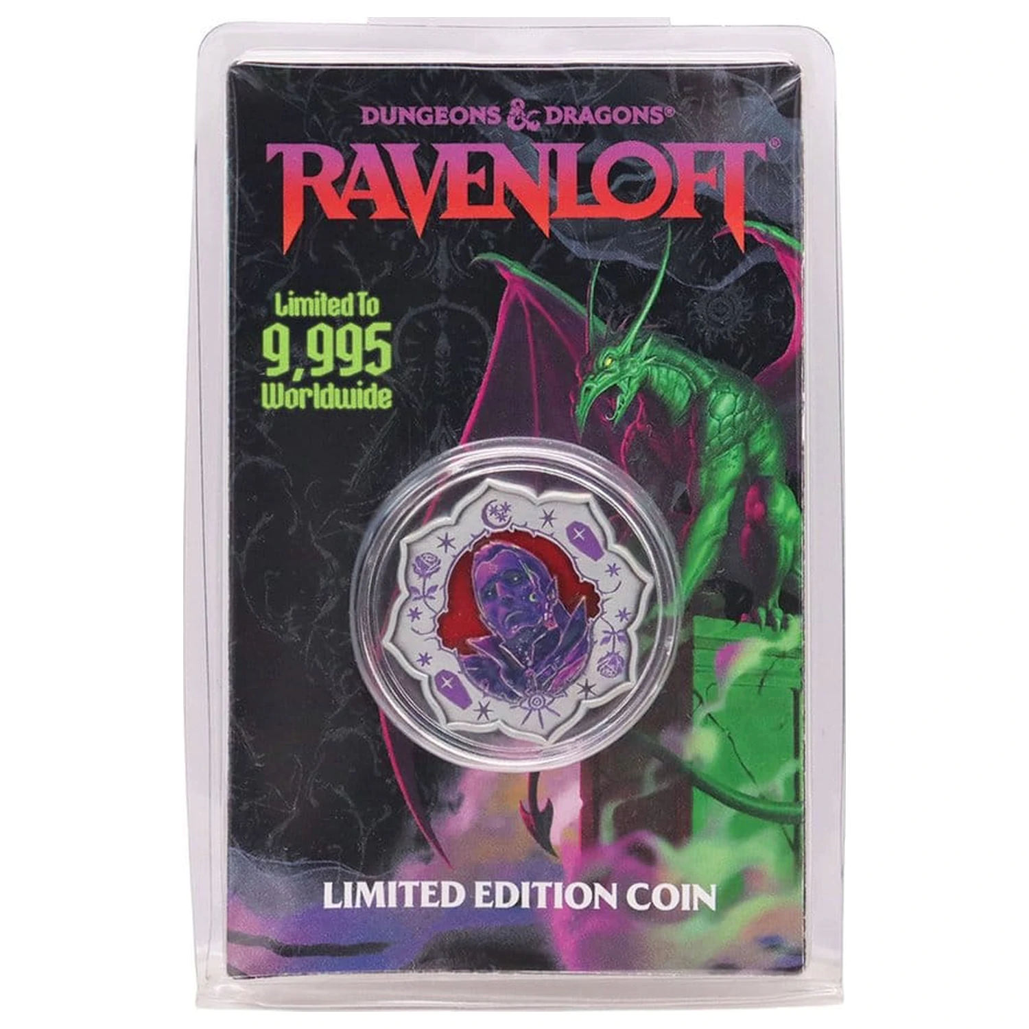 Dungeons & Dragons Sammelmünze Ravenloft Limited Edition Produktfoto