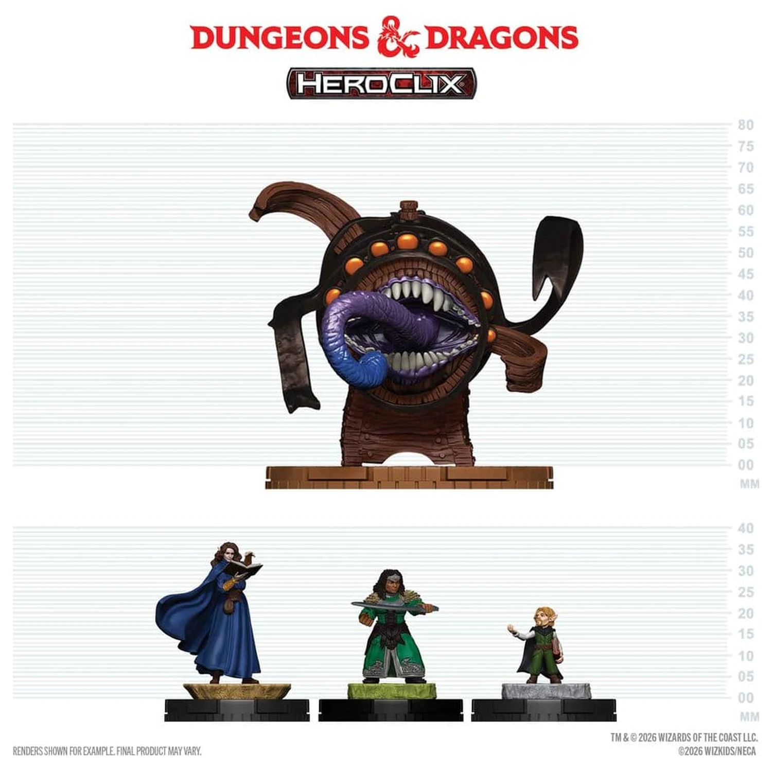 Dungeons & Dragons HeroClix: Figuren-Set Tavern Trouble 18 cm Produktfoto