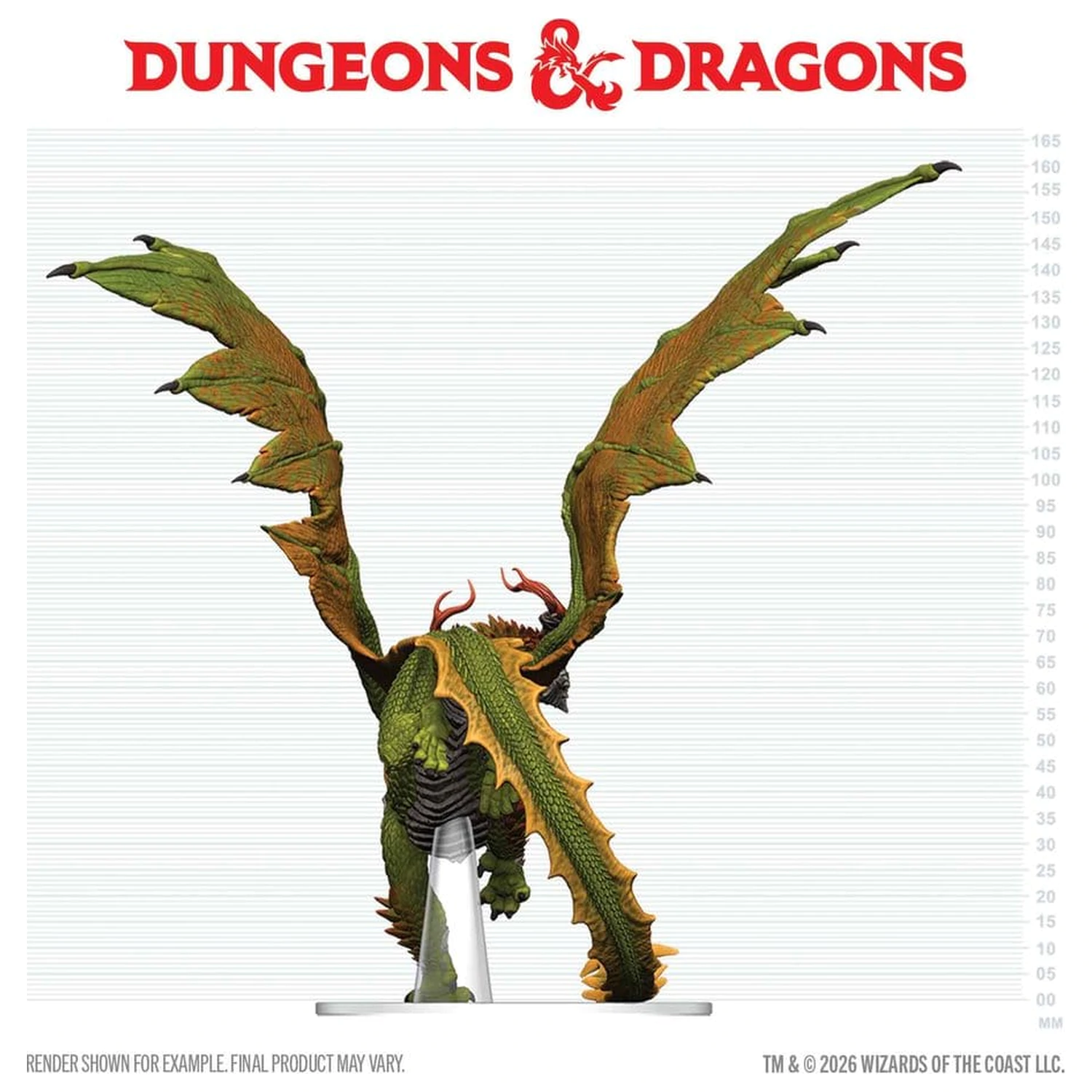 Dungeons & Dragons Icons of the Realms vorbemalte Miniaturen Adult Spirit Dragon 24 cm Produktfoto