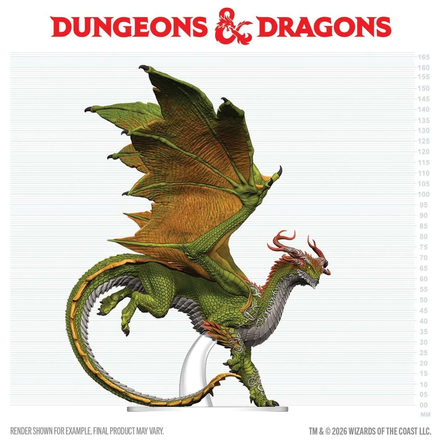 Dungeons & Dragons Icons of the Realms vorbemalte Miniaturen Adult Spirit Dragon 24 cm Produktfoto