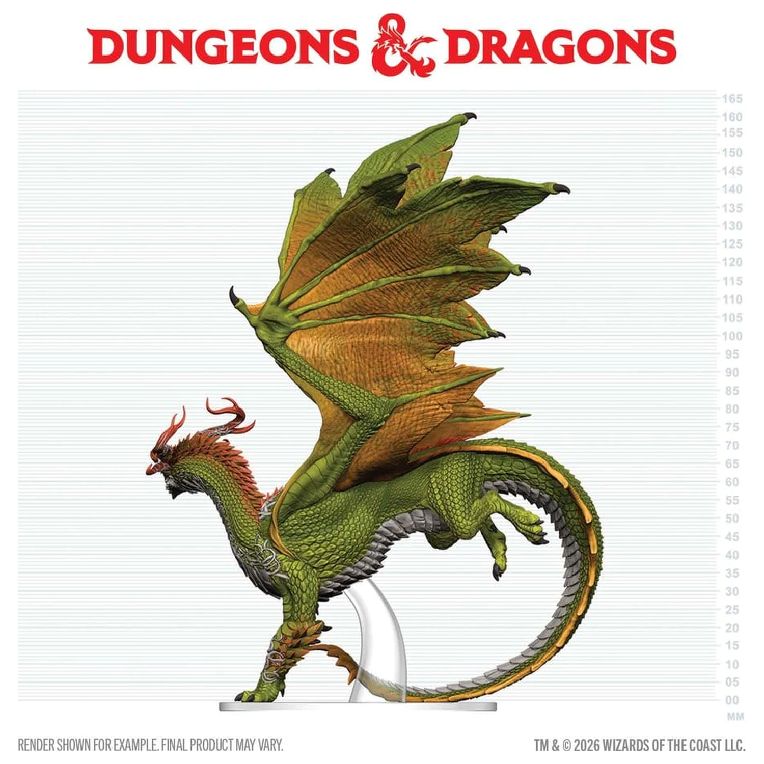 Dungeons & Dragons Icons of the Realms vorbemalte Miniaturen Adult Spirit Dragon 24 cm Produktfoto