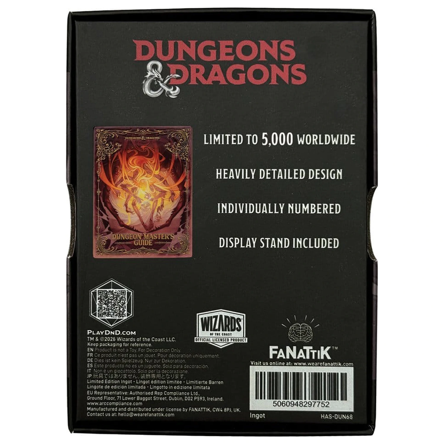 Dungeons & Dragons Ingot Dungeon Masters Guide Alternativer Einband Limitierte Auflage Produktfoto