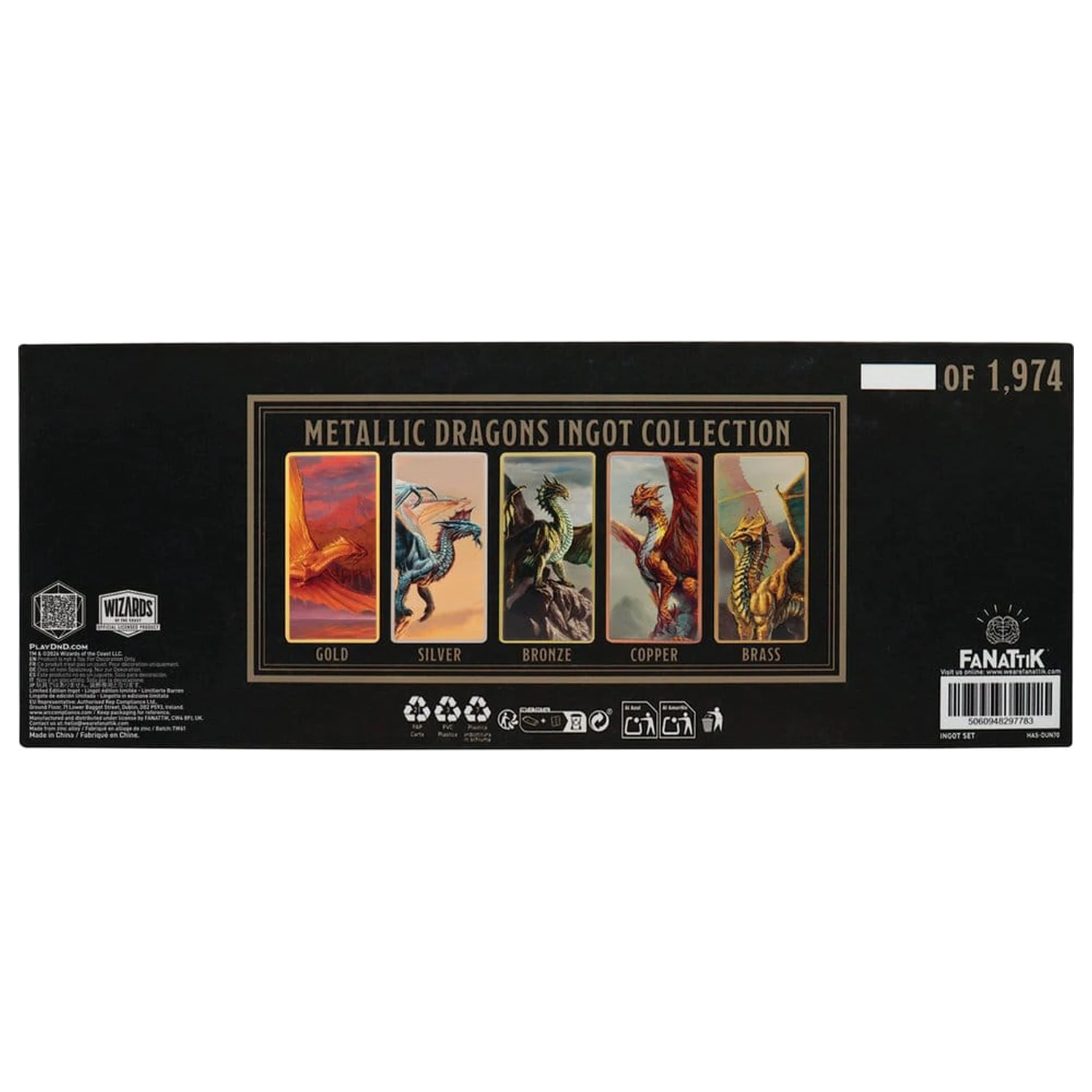 Dungeons & Dragons Barren Set Magnet Krieger Limitierte Auflage Produktfoto