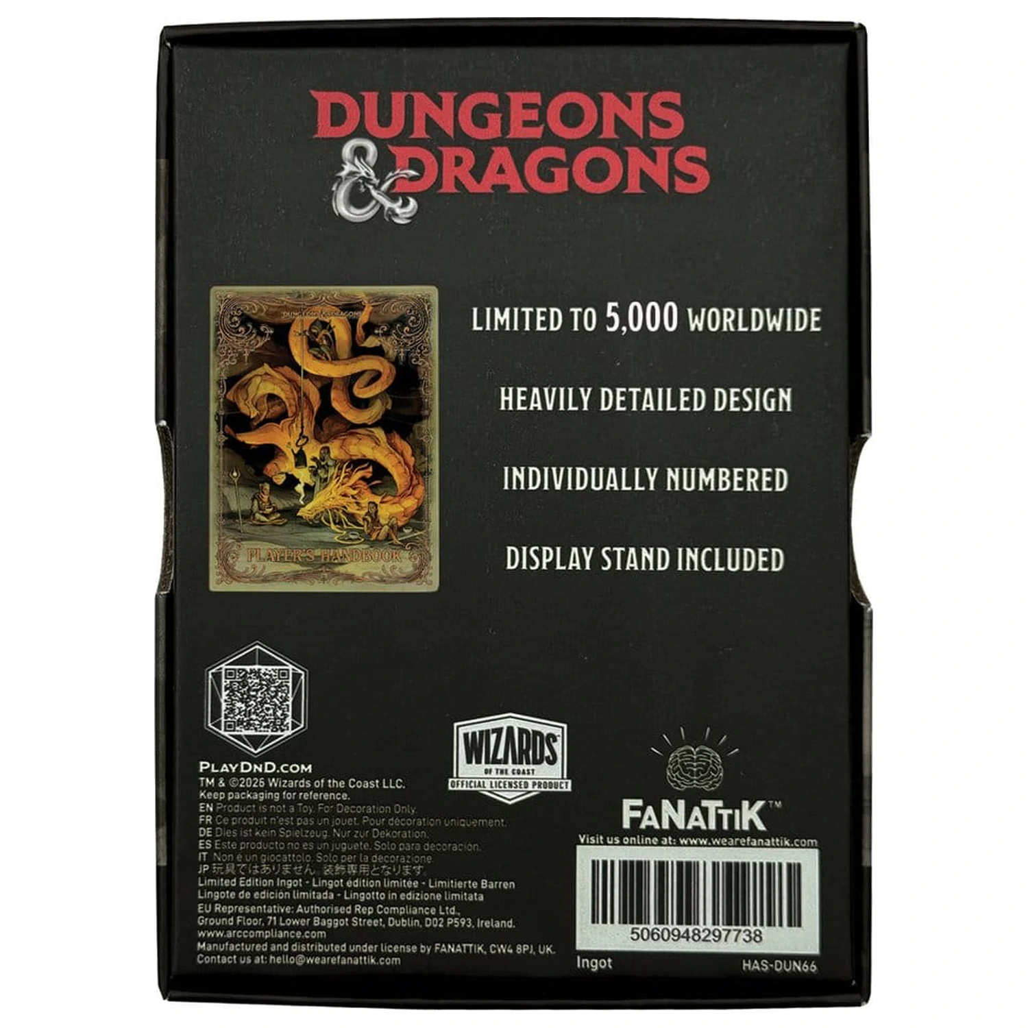 Dungeons & Dragons Barren Spielerhandbuch Alternativ Cover Limitierte Auflage Produktfoto
