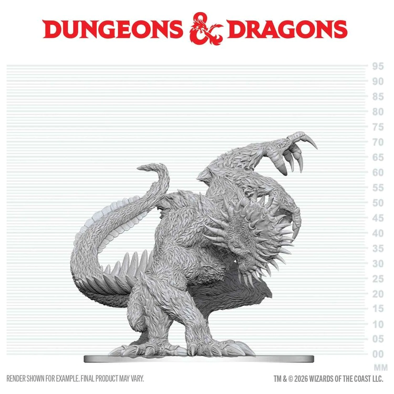 Dungeons & Dragons Nolzur's Marvelous Miniatures Unbemalte Miniatur Gug 20 cm Produktfoto