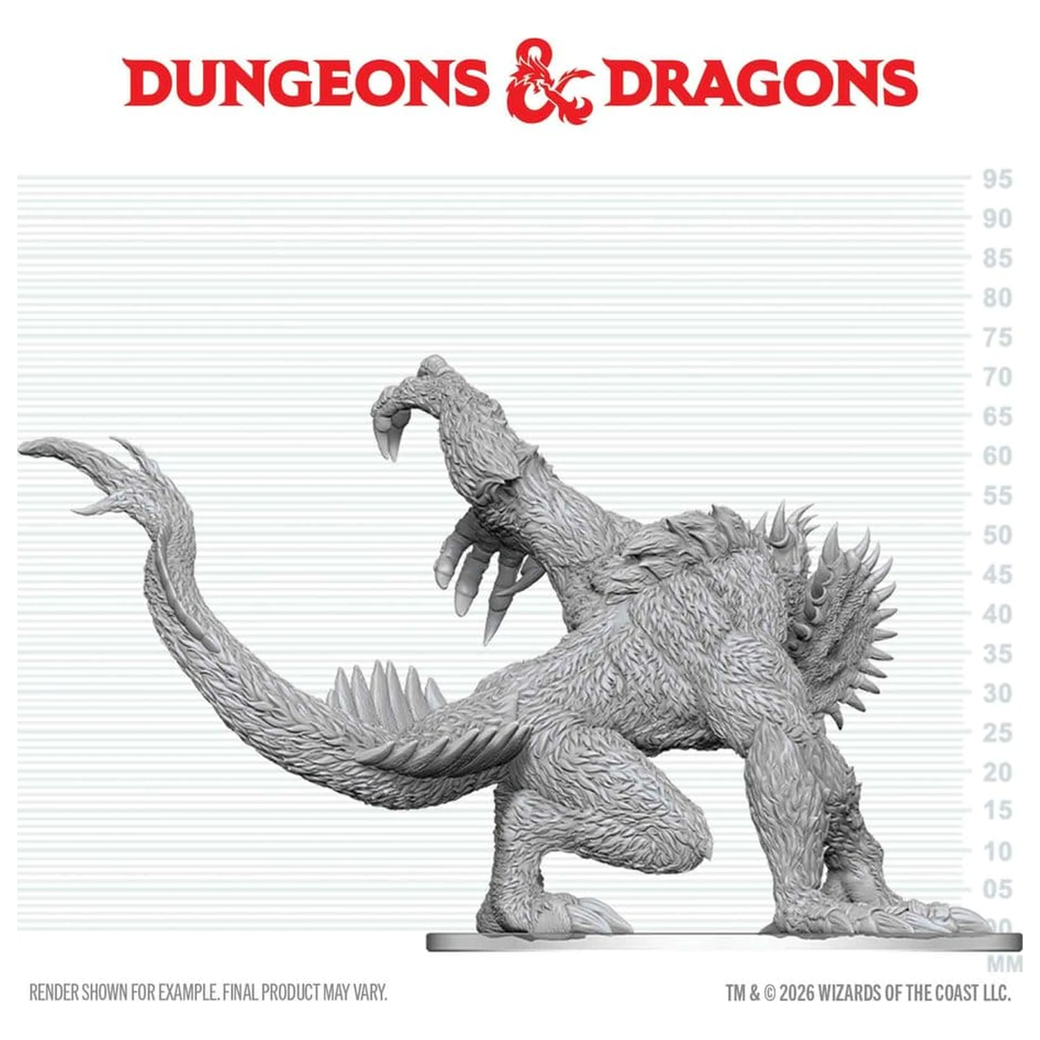 Dungeons & Dragons Nolzur's Marvelous Miniatures Unbemalte Miniatur Gug 20 cm Produktfoto