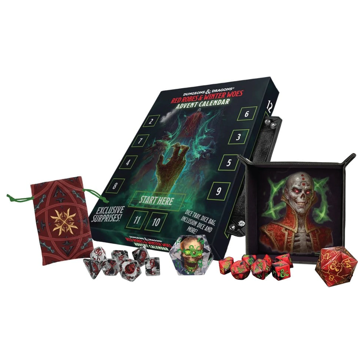 Dungeons & Dragons Adventskalender Red Robes & Winter Woes Produktfoto