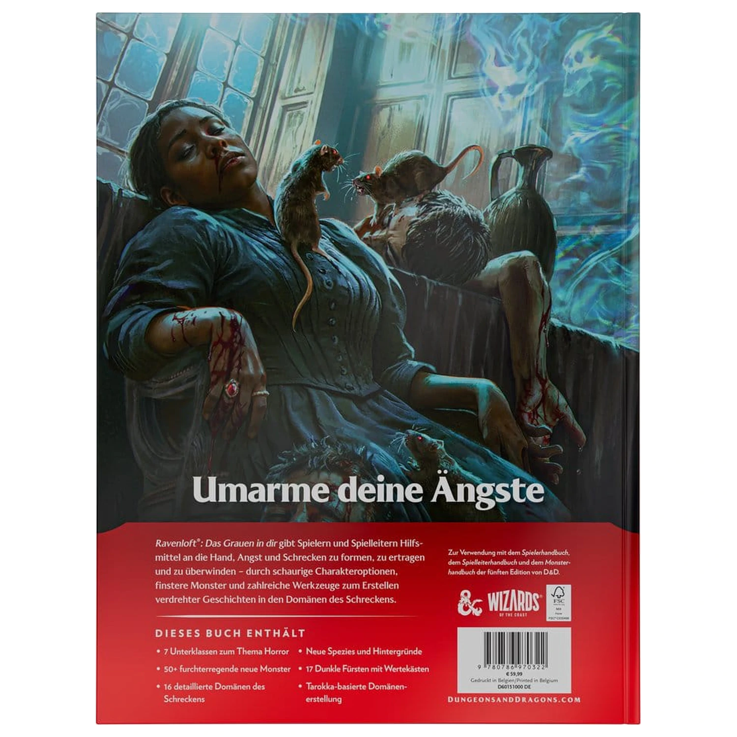 Dungeons & Dragons RPG Ravenloft: Das Grauen in Dir Buch *deutsche Version* Produktfoto