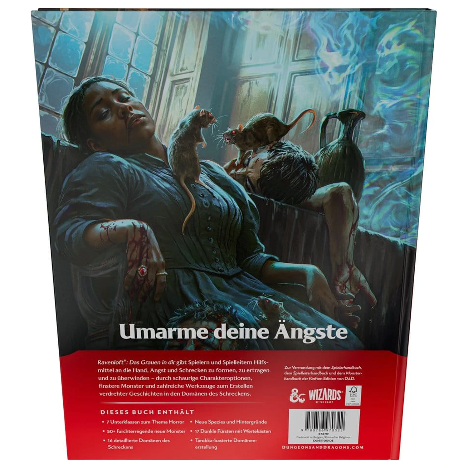 Dungeons & Dragons RPG Ravenloft: Das Grauen in Dir Buch *deutsche Version* Produktfoto