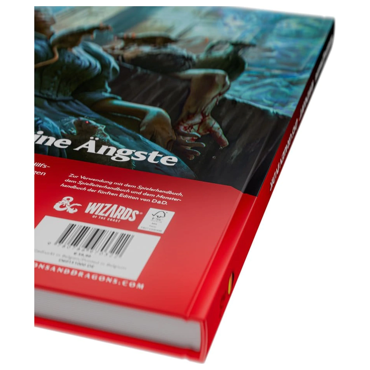 Dungeons & Dragons RPG Ravenloft: Das Grauen in Dir Buch *deutsche Version* Produktfoto