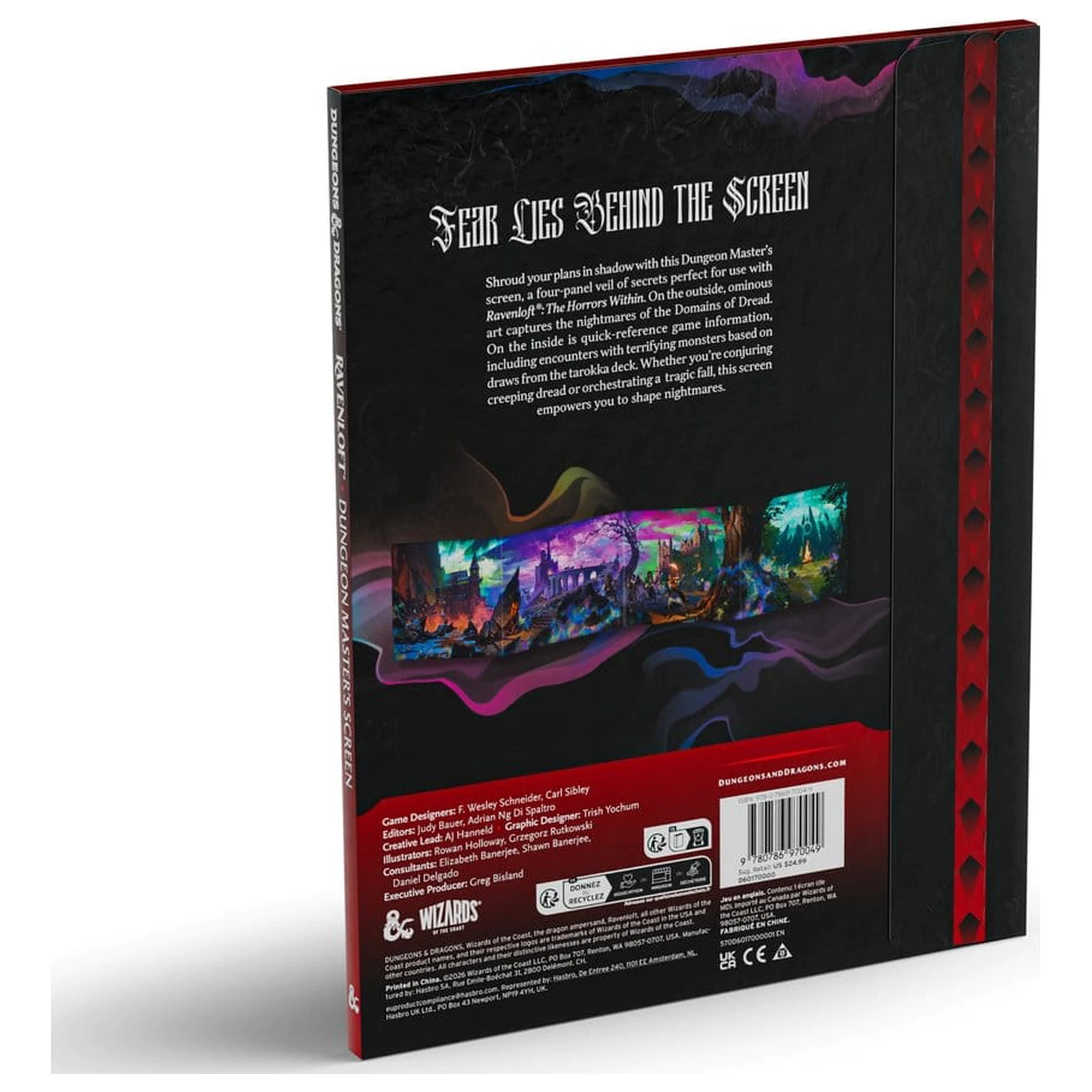 Dungeons & Dragons RPG Ravenloft: The Horrors Within Spielleiter Sichtschirm *englische Version* Produktfoto