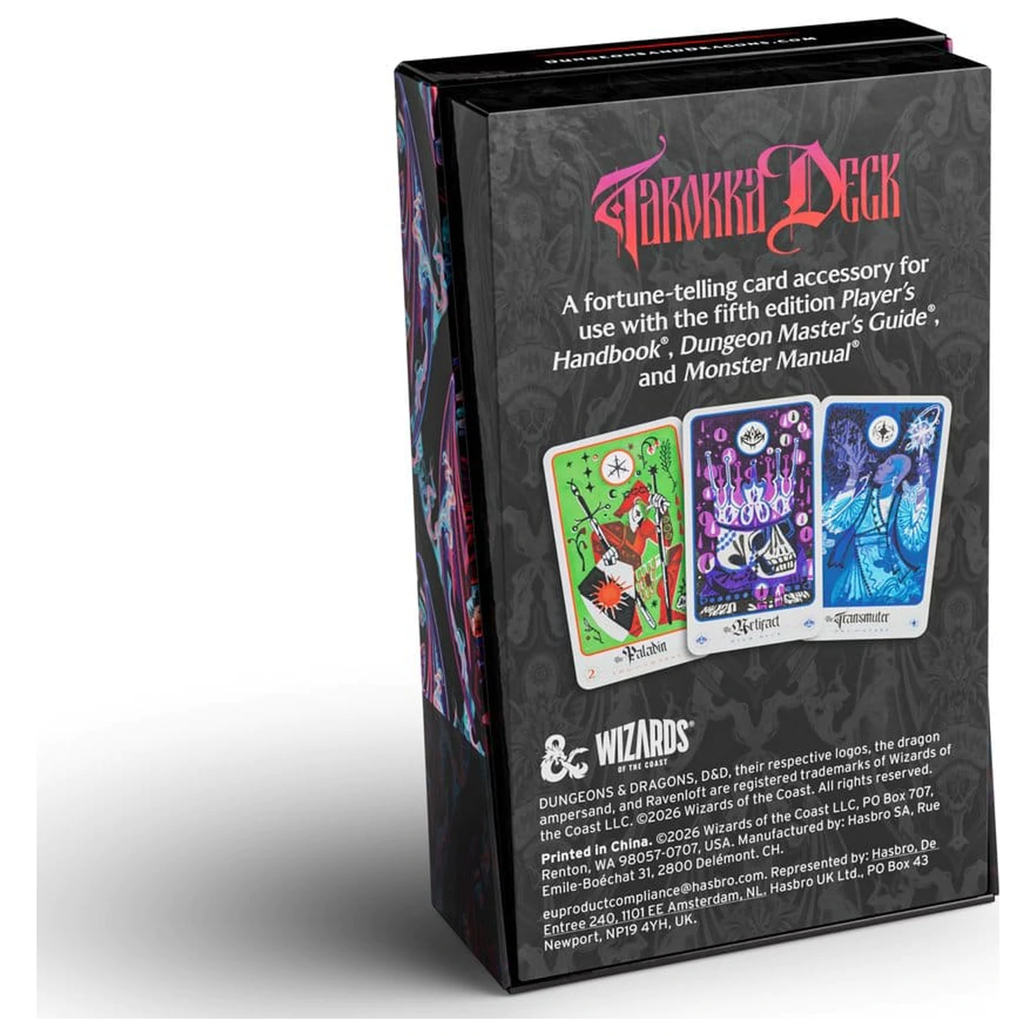 Dungeons & Dragons RPG Ravenloft: The Horrors Within Tarokka Deck *Englische Version* Produktfoto