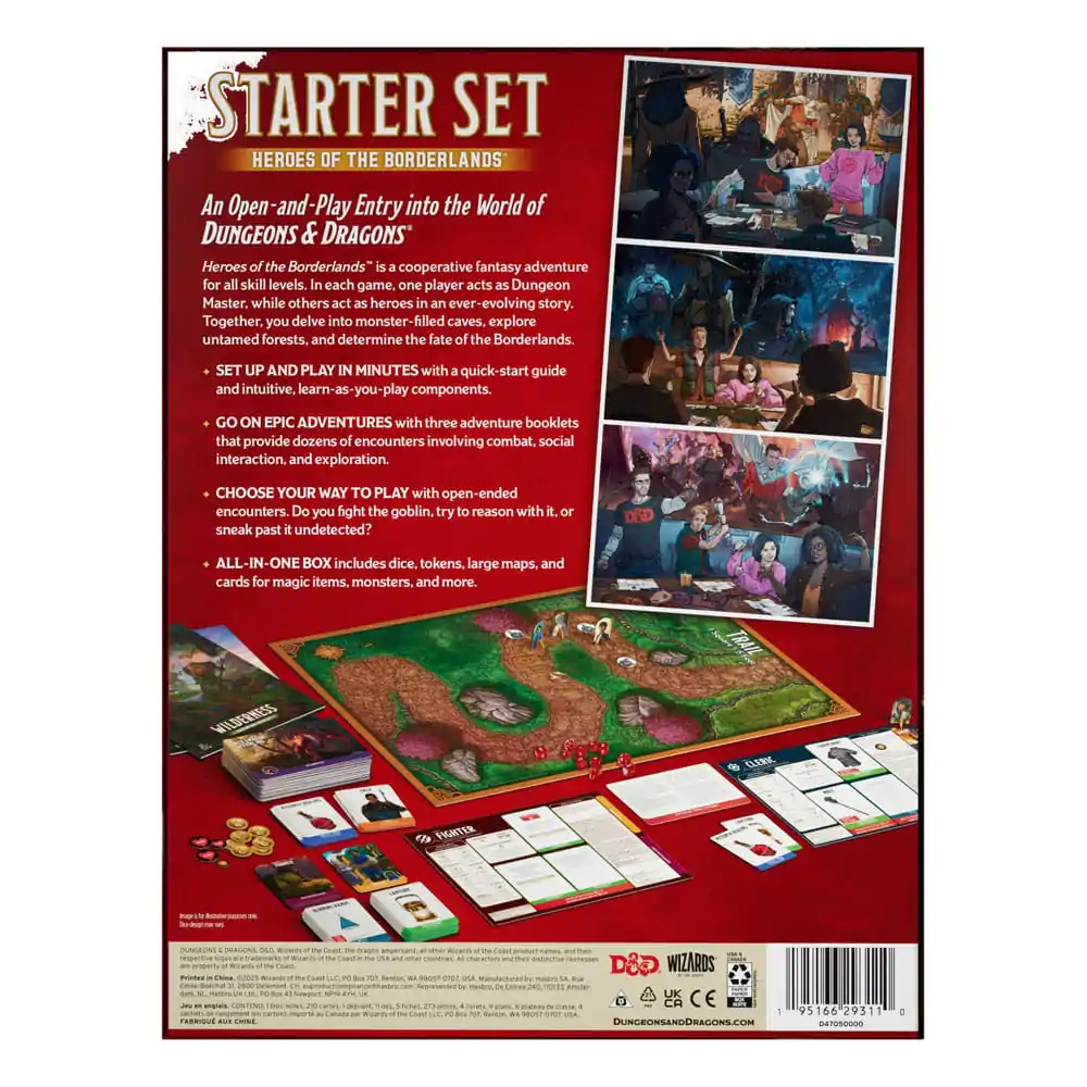 Dungeons & Dragons RPG Starter Set: Heroes of the Borderlands englisch Produktfoto