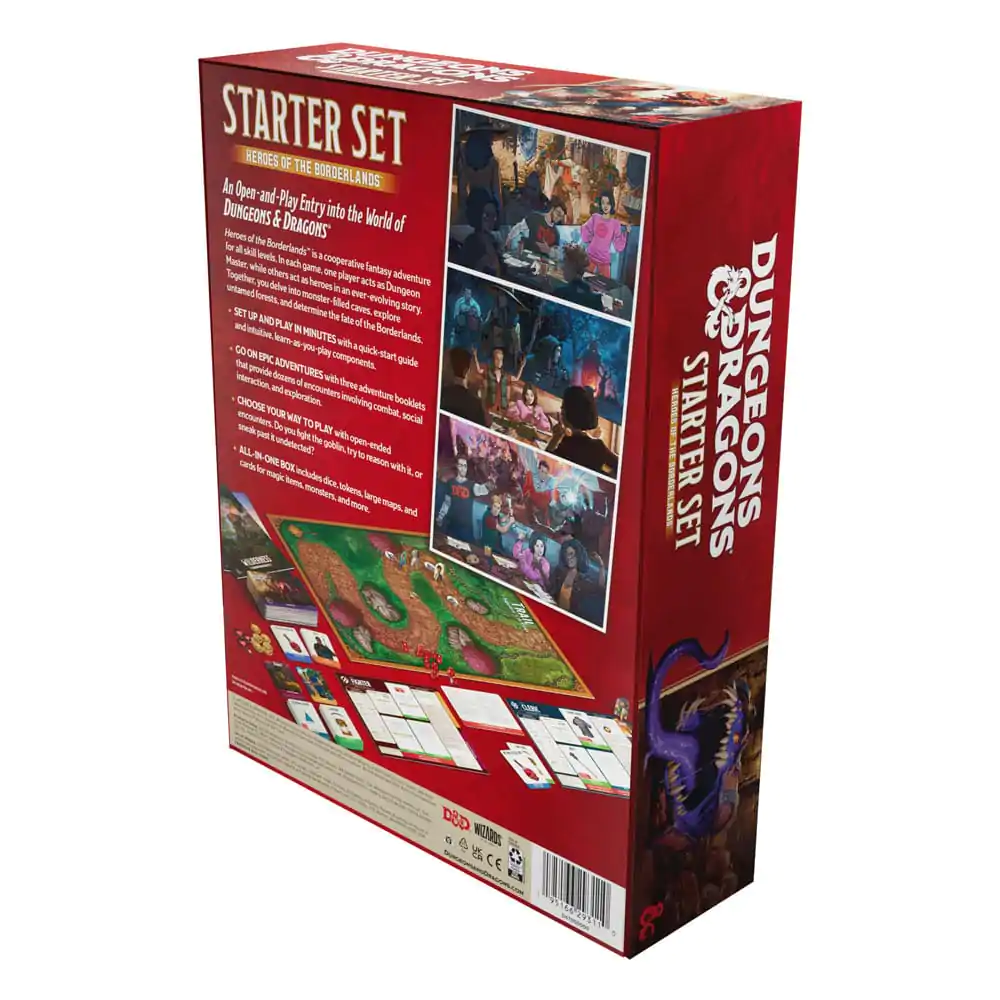 Dungeons & Dragons RPG Starter Set: Heroes of the Borderlands englisch Produktfoto