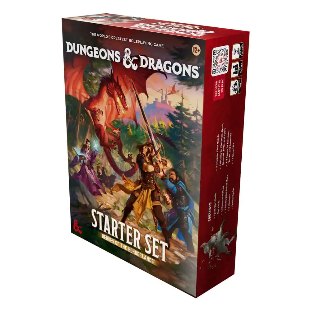 Dungeons & Dragons RPG Starter Set: Heroes of the Borderlands englisch Produktfoto
