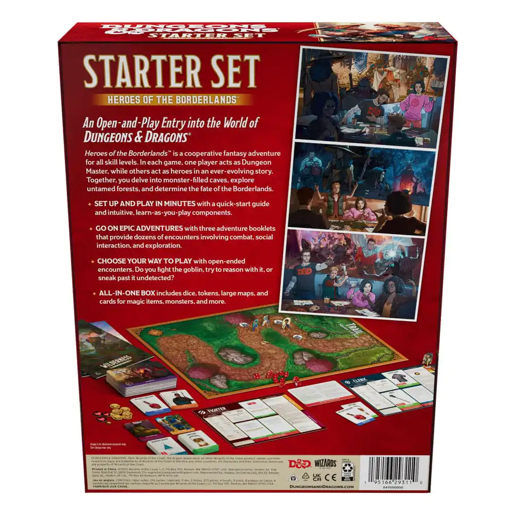 Dungeons & Dragons RPG Starter Set: Heroes of the Borderlands englisch Produktfoto