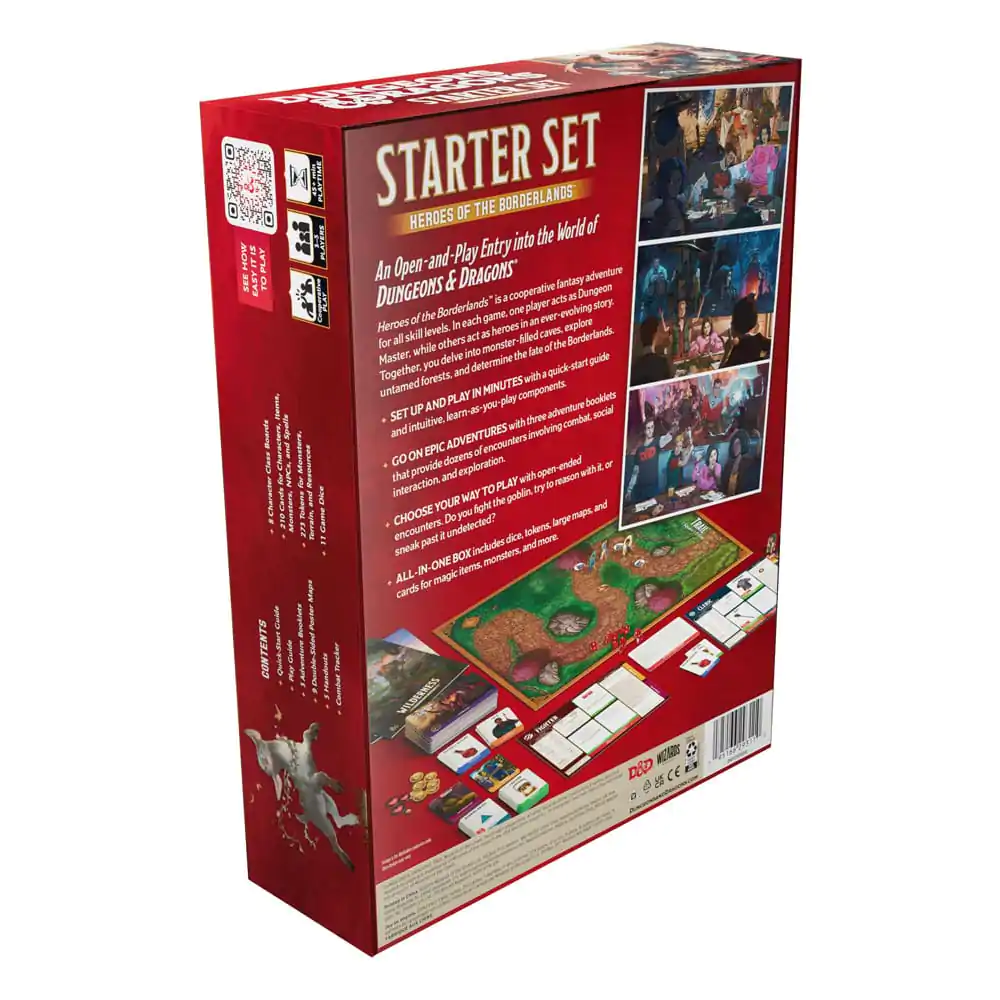 Dungeons & Dragons RPG Starter Set: Heroes of the Borderlands englisch Produktfoto