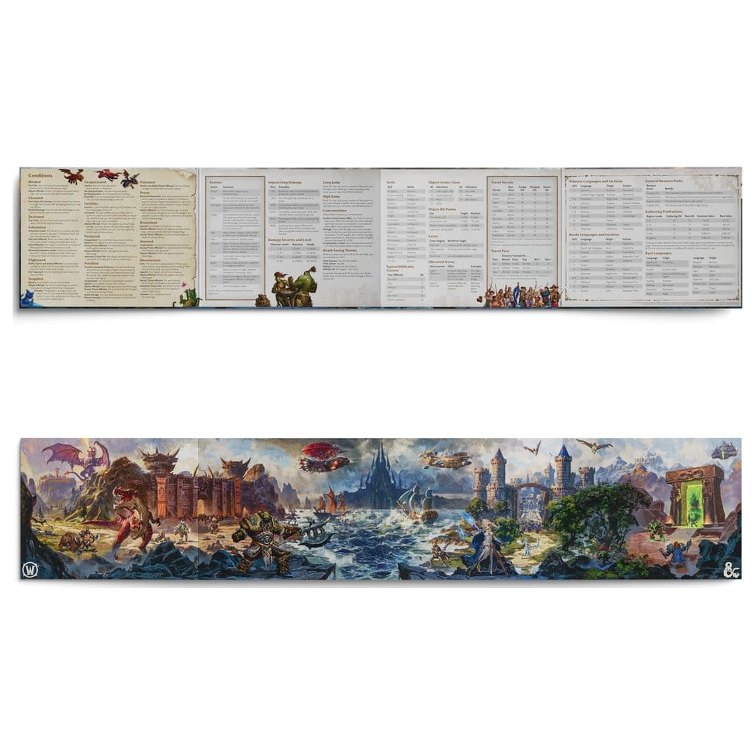 Dungeons & Dragons RPG World of Warcraft Spielleiter Sichtschirm *Englische Version* Produktfoto