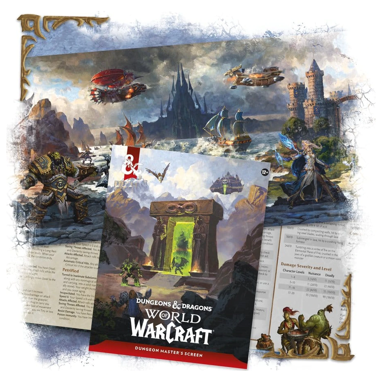 Dungeons & Dragons RPG World of Warcraft Spielleiter Sichtschirm *Englische Version* Produktfoto