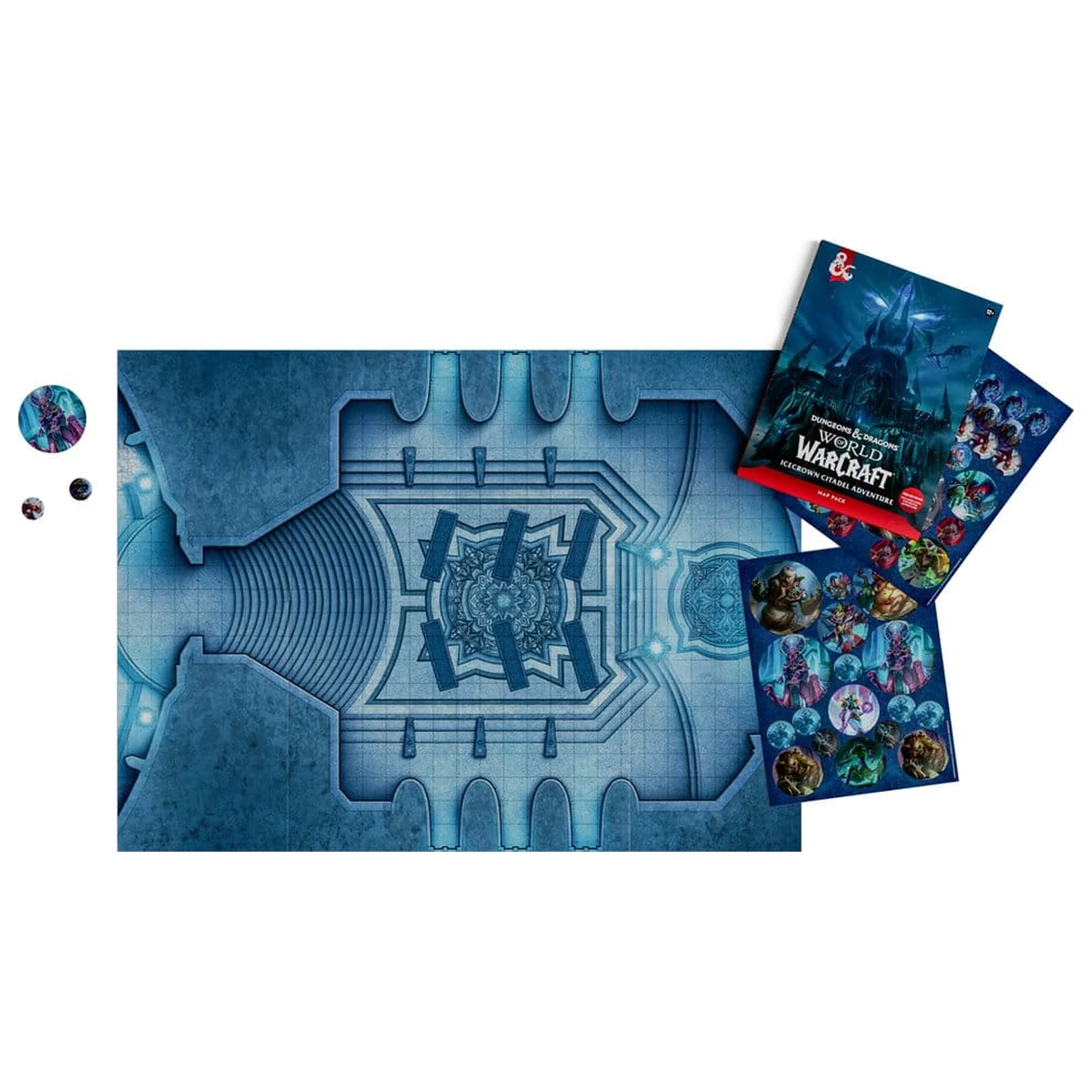Dungeons & Dragons RPG World of Warcraft: Icecrown Citadel Adventure Kartenpaket *englische Version* Produktfoto
