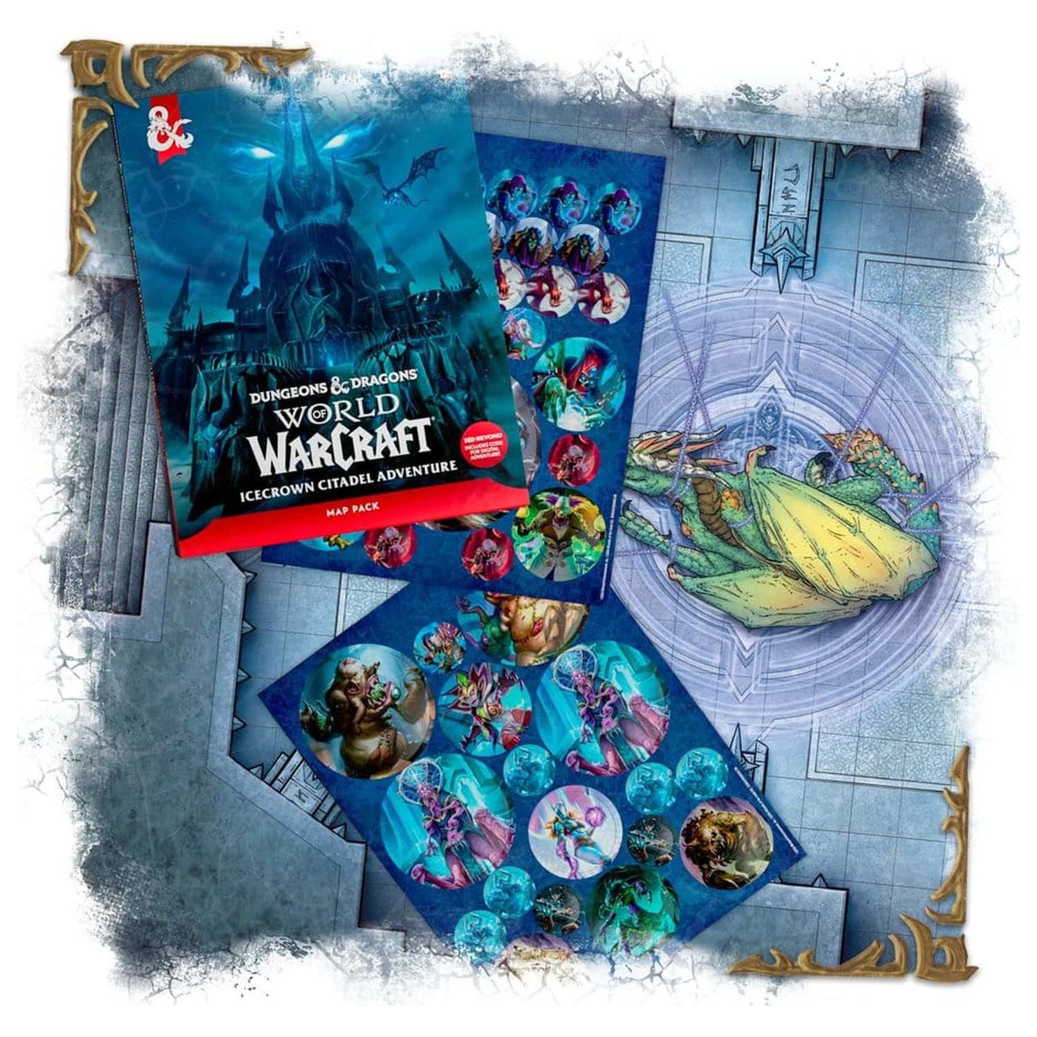 Dungeons & Dragons RPG World of Warcraft: Icecrown Citadel Adventure Kartenpaket *englische Version* Produktfoto