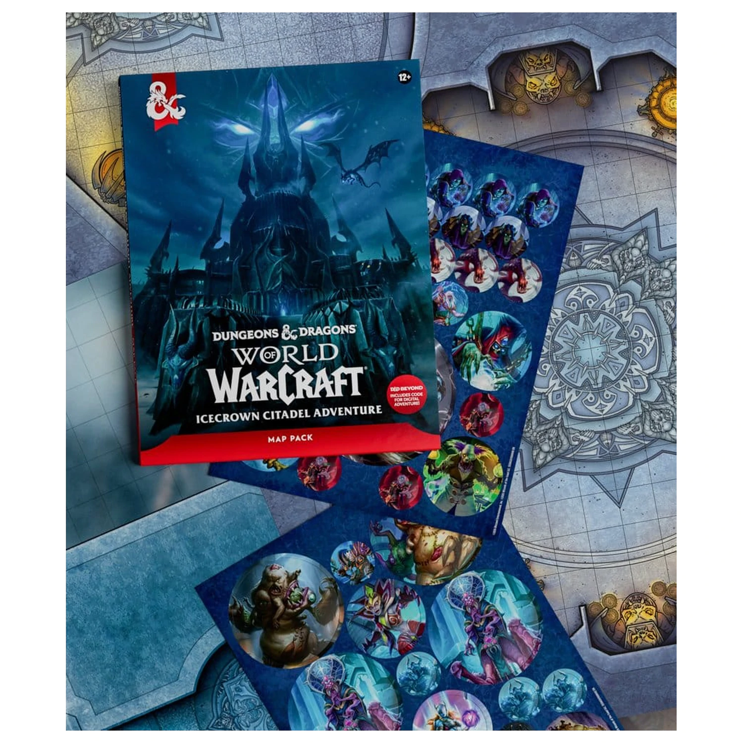 Dungeons & Dragons RPG World of Warcraft: Icecrown Citadel Adventure Kartenpaket *englische Version* Produktfoto