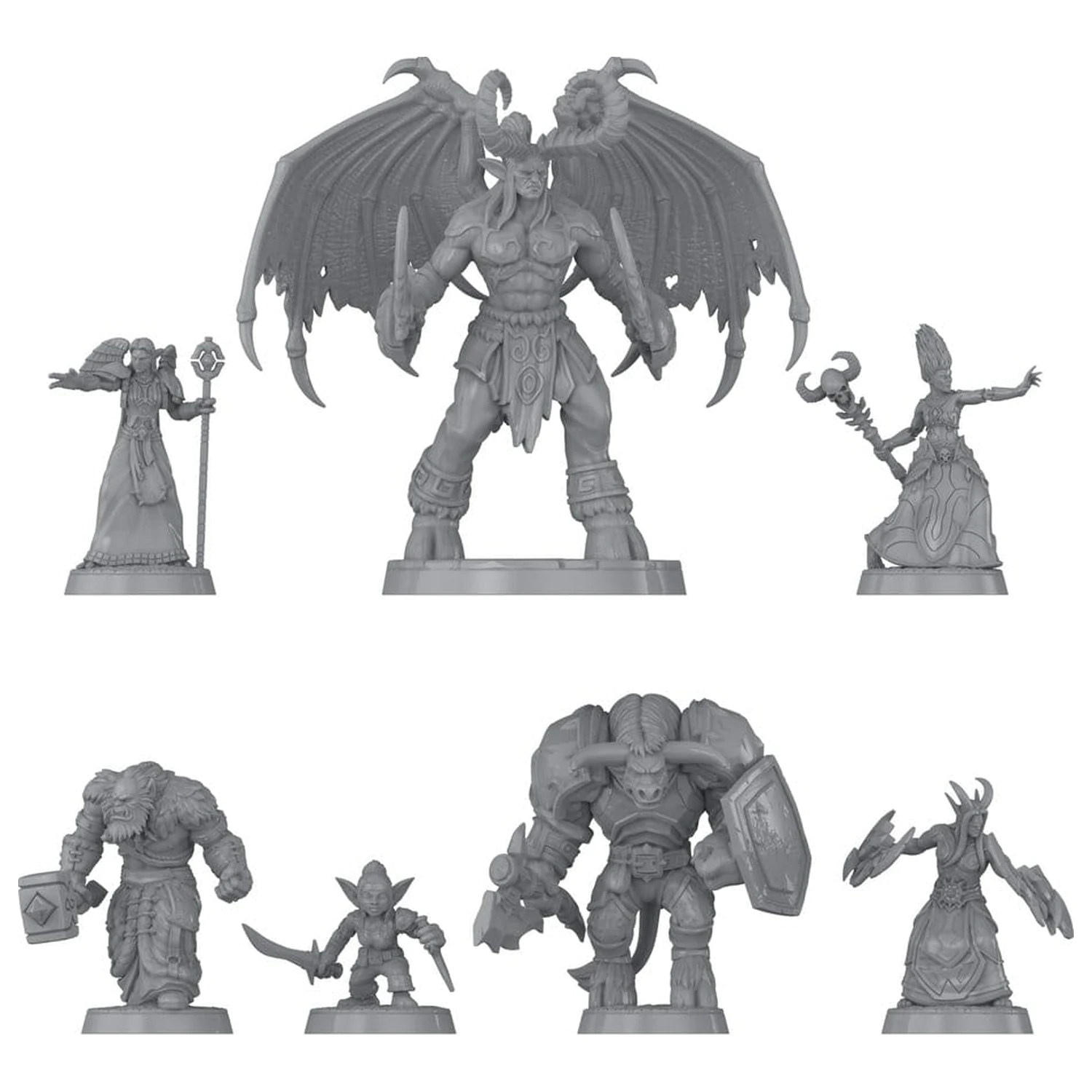 Dungeons & Dragons x World of Warcraft Miniaturen Set 1 Produktfoto