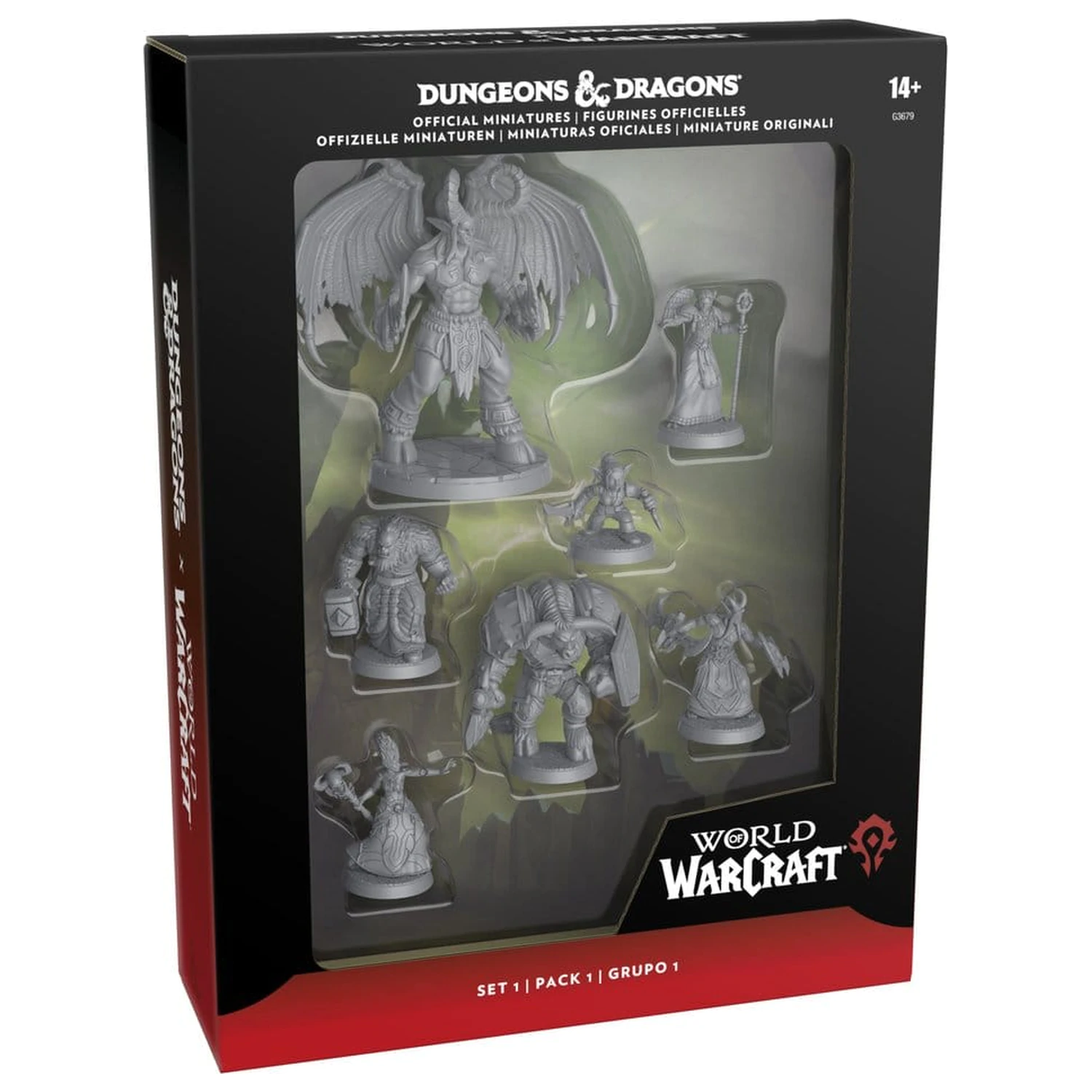 Dungeons & Dragons x World of Warcraft Miniaturen Set 1 Produktfoto