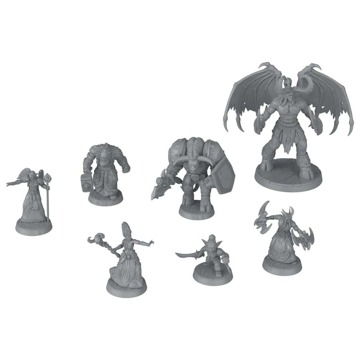 Dungeons & Dragons x World of Warcraft Miniaturen Set 1 Produktfoto