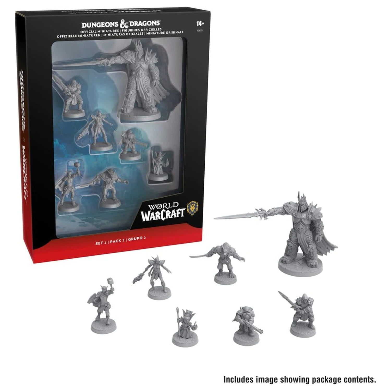 Dungeons & Dragons x World of Warcraft Miniaturen Set 2 Produktfoto