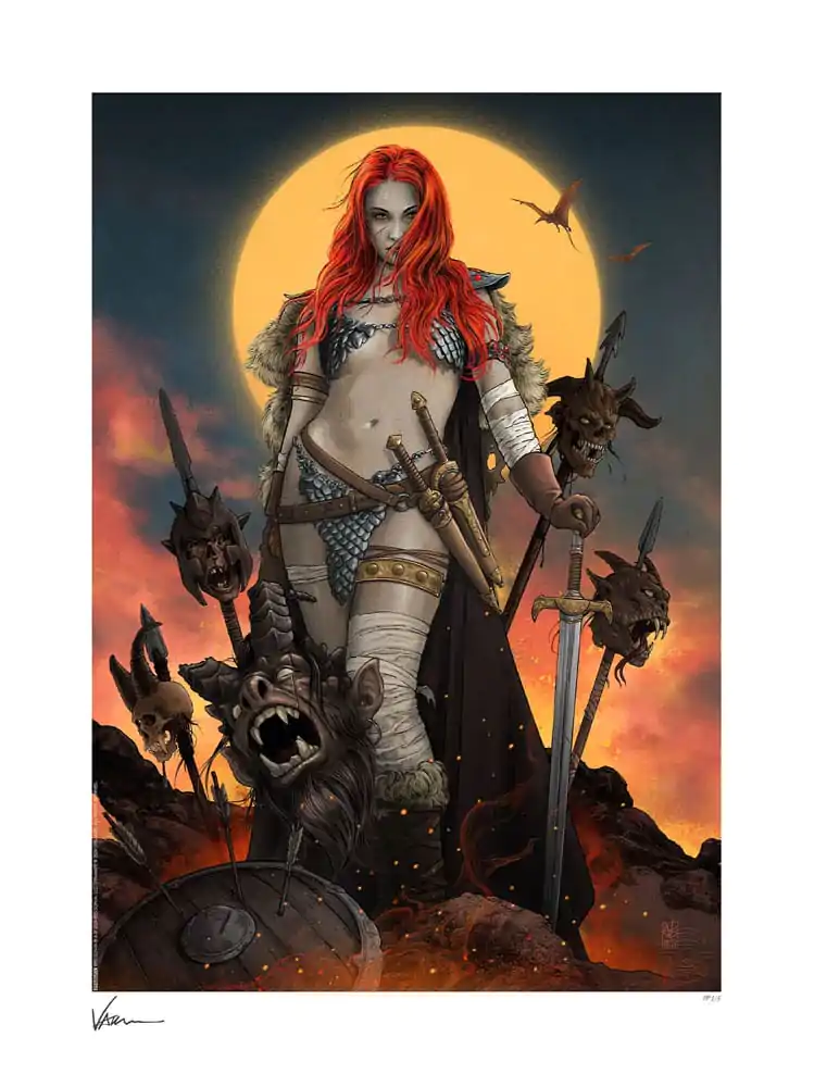 Dynamite Entertainment Kunstdruck Red Sonja: A Savage Sword 46 x 61 cm - ungerahmt Produktfoto