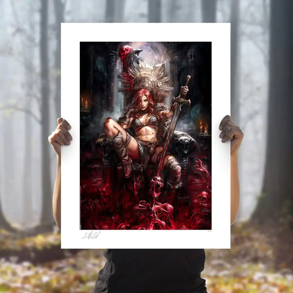 Dynamite Entertainment Kunstdruck Red Sonja: Long Live the Queen 46 x 61 cm - ungerahmt Produktfoto