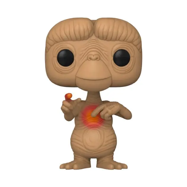 E.T. 40th Anniversary POP! Movies Vinyl Figur E.T. w/heart (Glow-in-the-Dark) 9 cm termékfotó