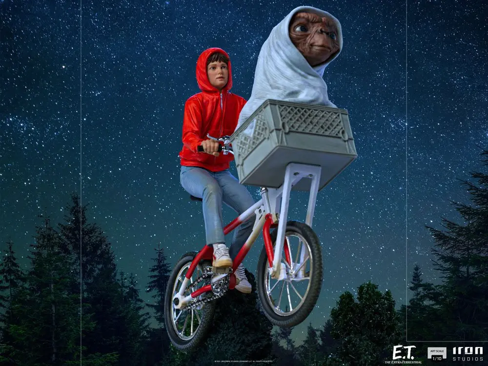E.T. Der Außerirdische Art Scale Statue 1/10 E.T. & Elliot 24 cm Produktfoto