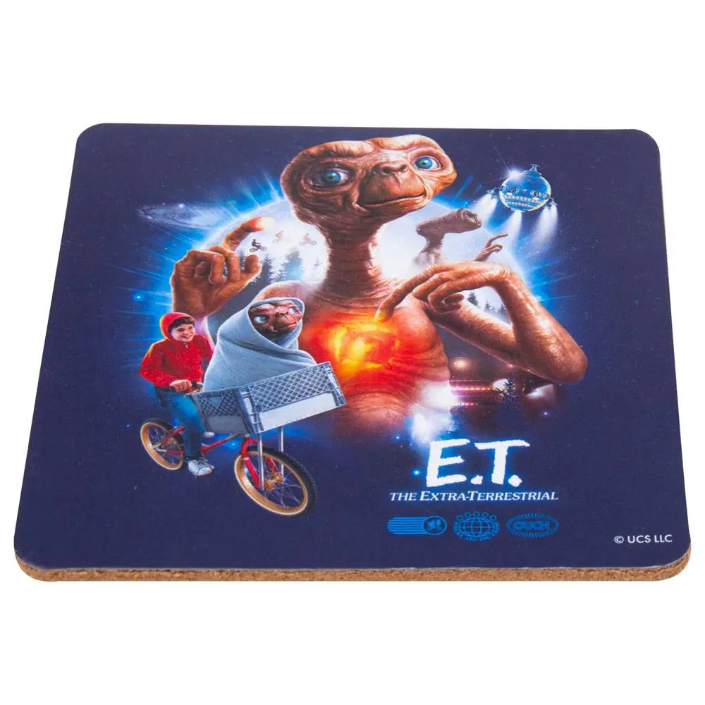E.T. - Der Außerirdische Tasse, Untersetzer und Schlüsselanhänger Set Be Good Produktfoto