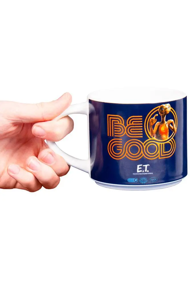 E.T. - Der Außerirdische Tasse, Untersetzer und Schlüsselanhänger Set Be Good Produktfoto
