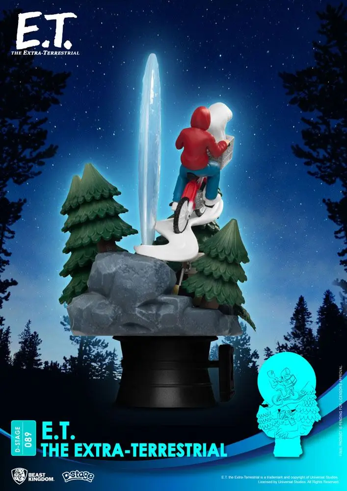 E.T. Der Außerirdische D-Stage PVC Diorama Iconic Scene Movie Scene 15 cm Produktfoto