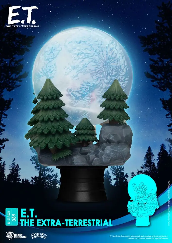 E.T. Der Außerirdische D-Stage PVC Diorama Iconic Scene Movie Scene 15 cm Produktfoto