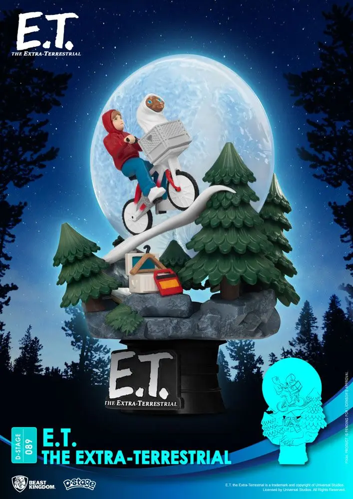 E.T. Der Außerirdische D-Stage PVC Diorama Iconic Scene Movie Scene 15 cm Produktfoto