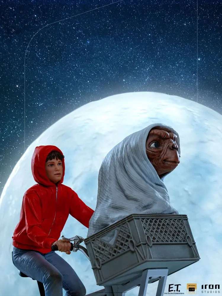 E.T. Der Außerirdische Deluxe Art Scale Statue 1/10 E.T. & Elliot 27 cm termékfotó