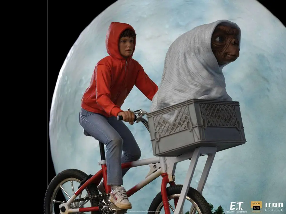 E.T. Der Außerirdische Deluxe Art Scale Statue 1/10 E.T. & Elliot 27 cm termékfotó