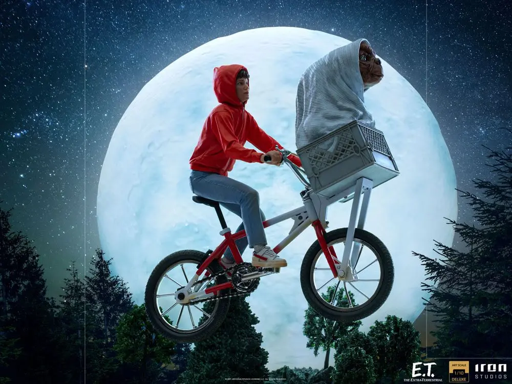 E.T. Der Außerirdische Deluxe Art Scale Statue 1/10 E.T. & Elliot 27 cm termékfotó