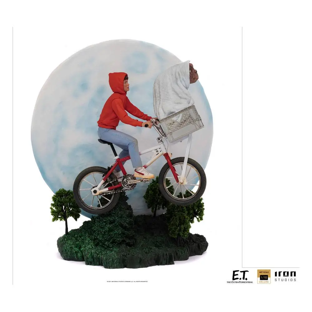 E.T. Der Außerirdische Deluxe Art Scale Statue 1/10 E.T. & Elliot 27 cm termékfotó