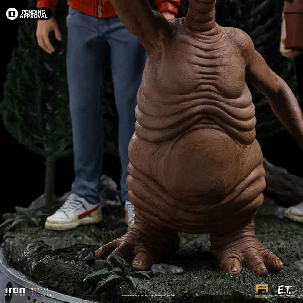 E.T. Der Außerirdische Deluxe Art Scale Statue 1/10 E.T., Elliot and Gertie 19 cm termékfotó