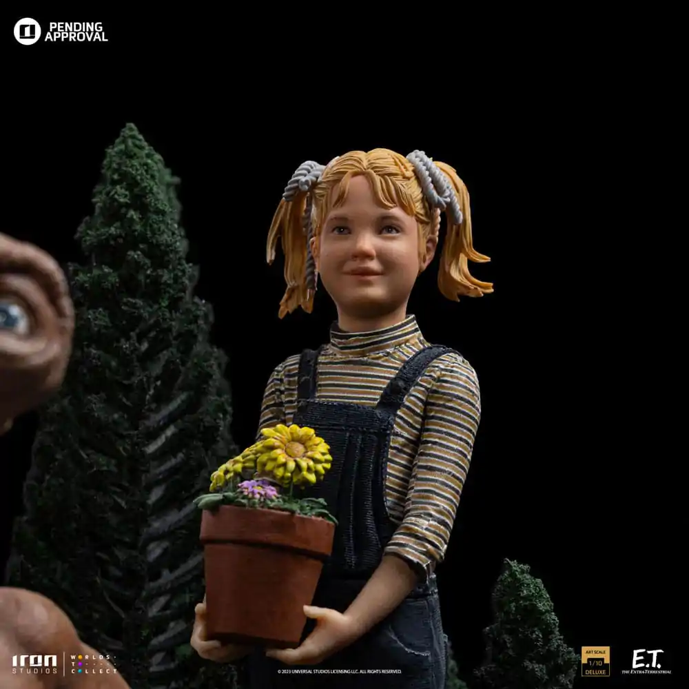 E.T. Der Außerirdische Deluxe Art Scale Statue 1/10 E.T., Elliot and Gertie 19 cm termékfotó