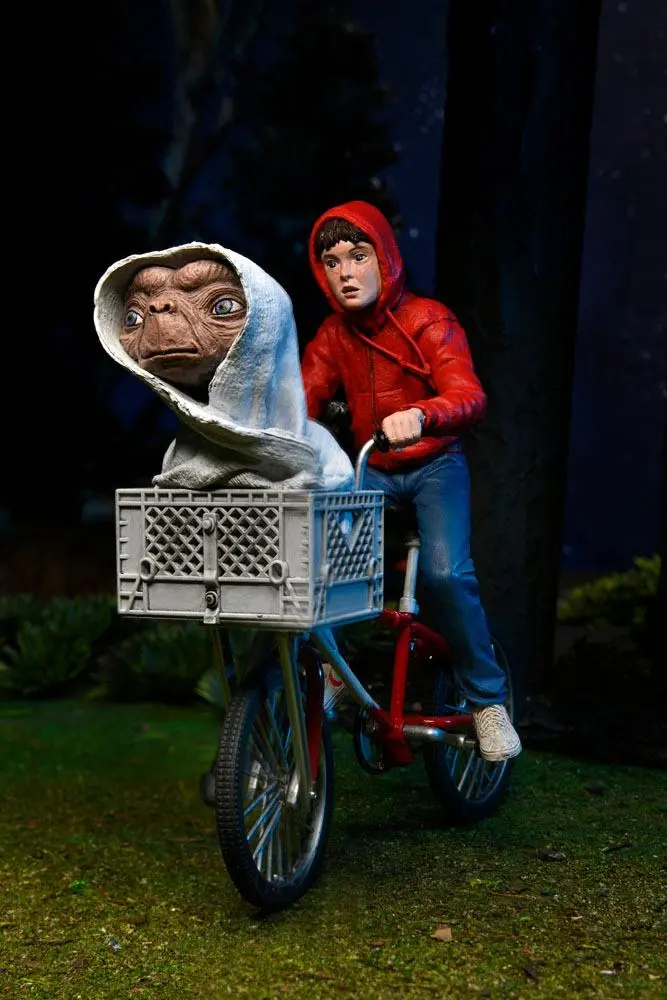E.T. the Extra-Terrestrial Action Figur Elliott & E.T. on Bicycle 13 cm termékfotó