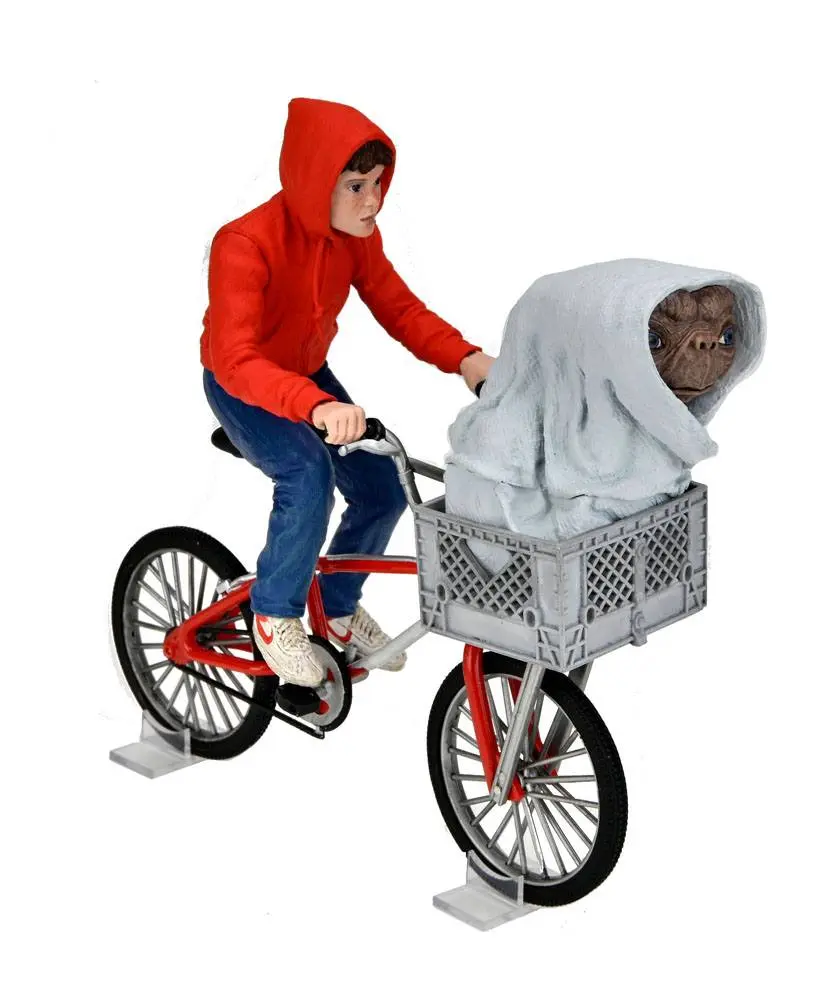 E.T. the Extra-Terrestrial Action Figur Elliott & E.T. on Bicycle 13 cm termékfotó